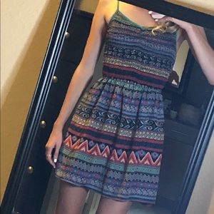 Tribal print dress